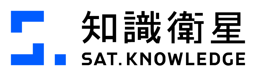 Sat knowledge 知識衛星 Logo