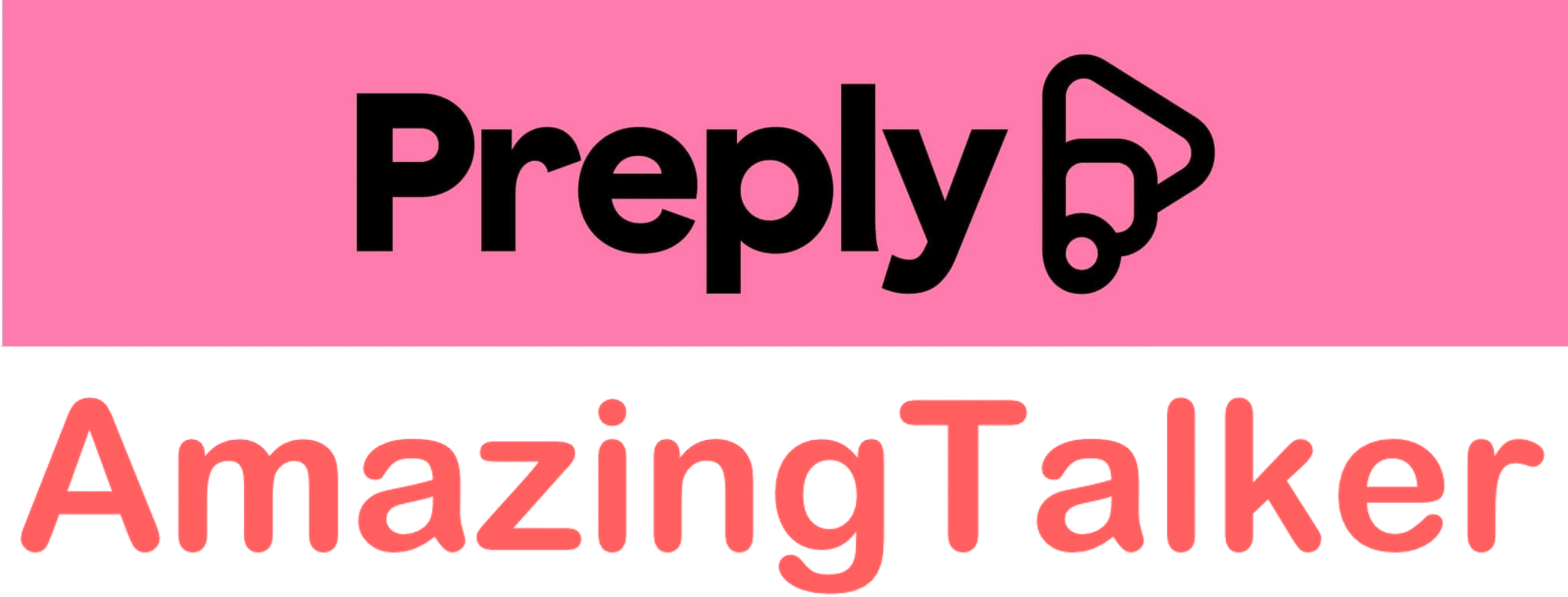 Amazing Talker & Preply Logo